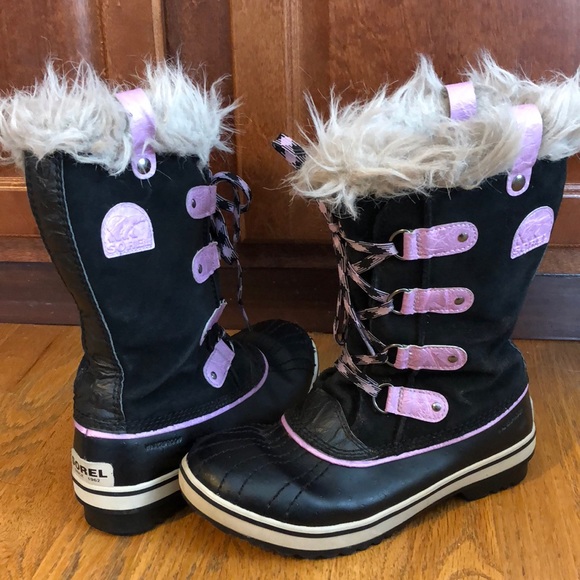 purple snow boots womens